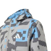 adidas Minecraft Terrex 2 Layer Climaproof Rain Jacke Kinder - mgsogr/grefiv/seblbu