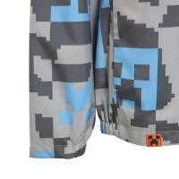 adidas Minecraft Terrex 2 Layer Climaproof Rain Jacke Kinder - mgsogr/grefiv/seblbu