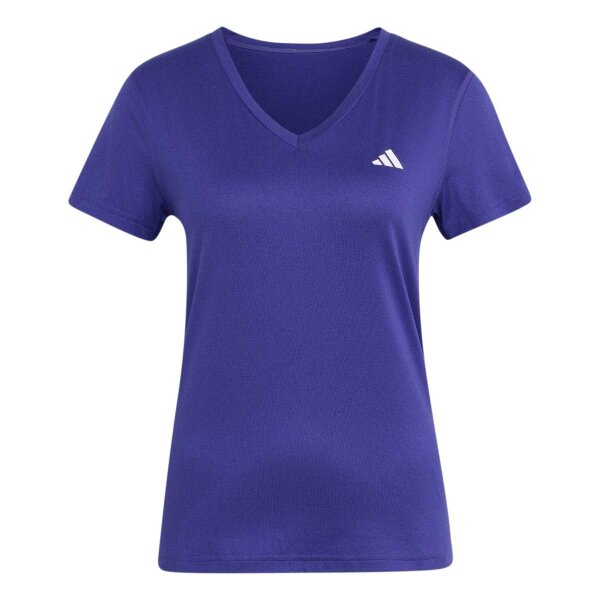 adidas Workout Essentials V-Neck T-Shirt Damen - purpur