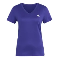 adidas Workout Essentials V-Neck T-Shirt Damen - purpur