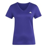 adidas Workout Essentials V-Neck T-Shirt Damen - purpur