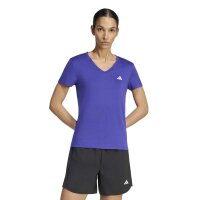adidas Workout Essentials V-Neck T-Shirt Damen - purpur