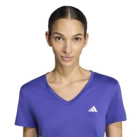 adidas Workout Essentials V-Neck T-Shirt Damen - purpur