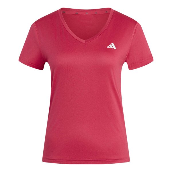 adidas Workout Essentials V-Neck T-Shirt Damen - powpnk