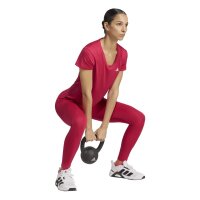 adidas Workout Essentials V-Neck T-Shirt Damen - powpnk