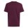 adidas Seasonal Essentials Tiberio 3 Stripes T-Shirt Kinder - maroon/magmau