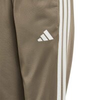 adidas Seasonal Essentials Tiberio 3 Stripes Tricot Trainingsanzug Kinder - khasix/owhite