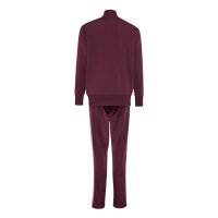 adidas Seasonal Essentials Tiberio 3 Stripes Tricot Trainingsanzug Kinder - maroon/magmau