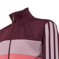 adidas Seasonal Essentials Tiberio 3 Stripes Tricot Trainingsanzug Kinder - maroon/magmau