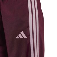 adidas Seasonal Essentials Tiberio 3 Stripes Tricot Trainingsanzug Kinder - maroon/magmau
