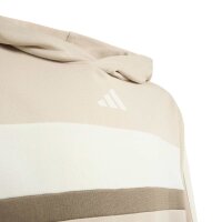 adidas Seasonal Essentials Tiberio 3 Stripes Fleece Hoodie Kinder - crli/owhite/khasix