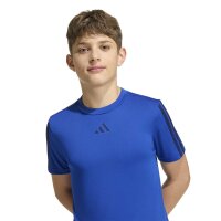 adidas Train Essentials 3-Stripes T-Shirt Kinder - royblu/dkblue