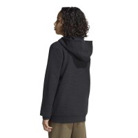 adidas Regular Waffle Zip Kapuzenjacke Kinder - black
