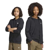 adidas Regular Waffle Zip Kapuzenjacke Kinder - black