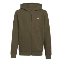 adidas Regular Waffle Zip Kapuzenjacke Kinder - olistr