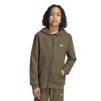 adidas Regular Waffle Zip Kapuzenjacke Kinder - olistr