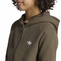 adidas Regular Waffle Zip Kapuzenjacke Kinder - olistr