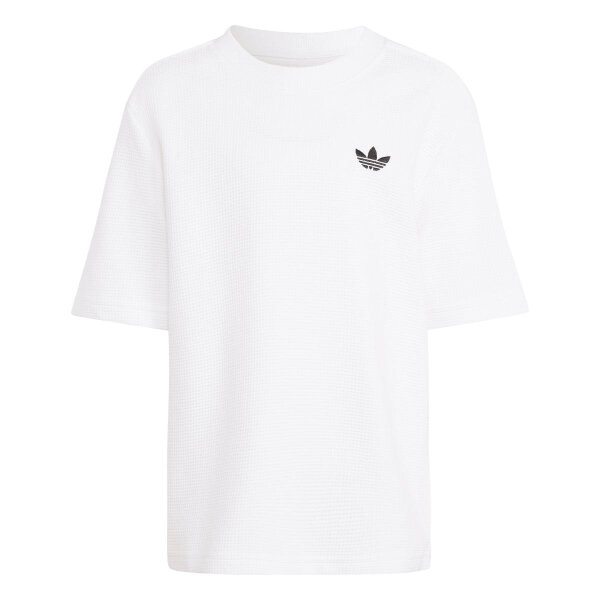 adidas Shorts Tee Set Kinder - white/black