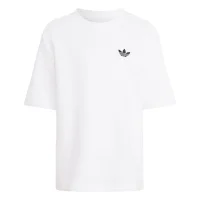 adidas Shorts Tee Set Kinder - white/black
