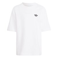 adidas Shorts Tee Set Kinder - white/black