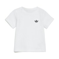 adidas Shorts Tee Set Baby - white/black