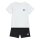 adidas Shorts Tee Set Baby - white/black