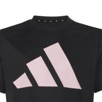 adidas Train Essentials Big Logo T-Shirt Kinder - black/clpink