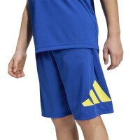 adidas Train Essentials Big Logo kurze Hose Kinder - royblu/purlem