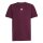adidas Train Essentials Logo Regular Fit T-Shirt Kinder - maroon/white