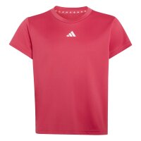 adidas Train Essentials Regular Fit Logo Training T-Shirt Kinder - powpnk/white