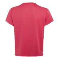 adidas Train Essentials Regular Fit Logo Training T-Shirt Kinder - powpnk/white