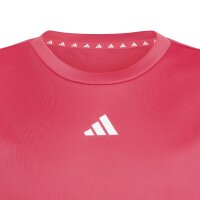 adidas Train Essentials Regular Fit Logo Training T-Shirt Kinder - powpnk/white