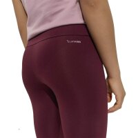 adidas Train Essentials 3-Stripes Leggings Kinder - maroon/white