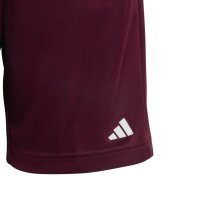 adidas Train Essentials Logo Regular Fit kurze Hose Kinder - maroon/white