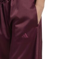 adidas Satin lange Hose Kinder - maroon/maroon