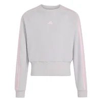adidas Satin Sweatshirt Kinder - lgsogr/clpink