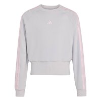 adidas Satin Sweatshirt Kinder - lgsogr/clpink