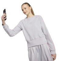 adidas Satin Sweatshirt Kinder - lgsogr/clpink