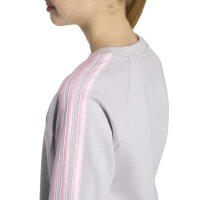 adidas Satin Sweatshirt Kinder - lgsogr/clpink
