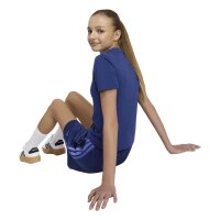 adidas Satin kurze Hose Kinder - dkblue/dualin