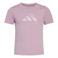adidas Satin T-Shirt Kinder - magmau/dualil
