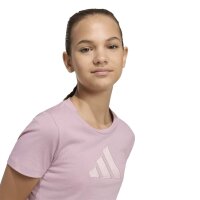adidas Satin T-Shirt Kinder - magmau/dualil