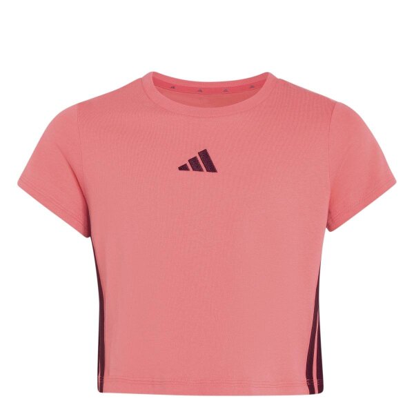 adidas Essentials T-Shirt Kinder - purtur/maroon