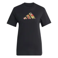 adidas Floral T-Shirt Damen - black