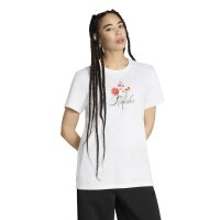 adidas Floral L T-Shirt Damen - white