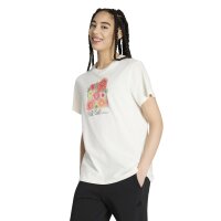 adidas Floral L T 2 T-Shirt Damen - owhite