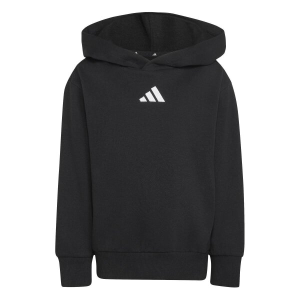 adidas SL Fleece Hoodie Kinder - black/white