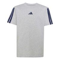 adidas Essentials T-Shirt Kinder - lgreyh/dkblue