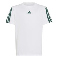 adidas Essentials T-Shirt Kinder - white/cgreen