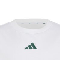 adidas Essentials T-Shirt Kinder - white/cgreen